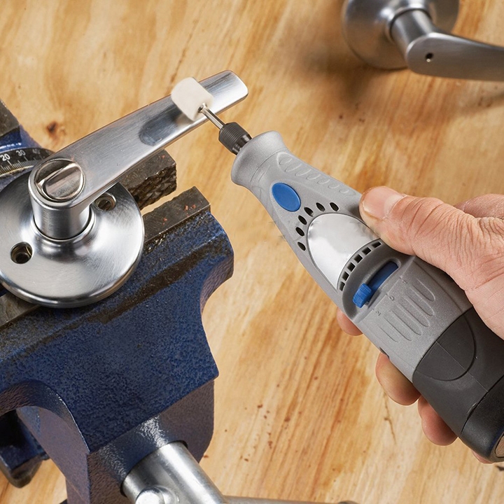 Bộ 13 đầu mài mịn lông cừu cán 3mm, đánh bóng trang sức kim loại đá thủy tinh gỗ gạch men nhựa