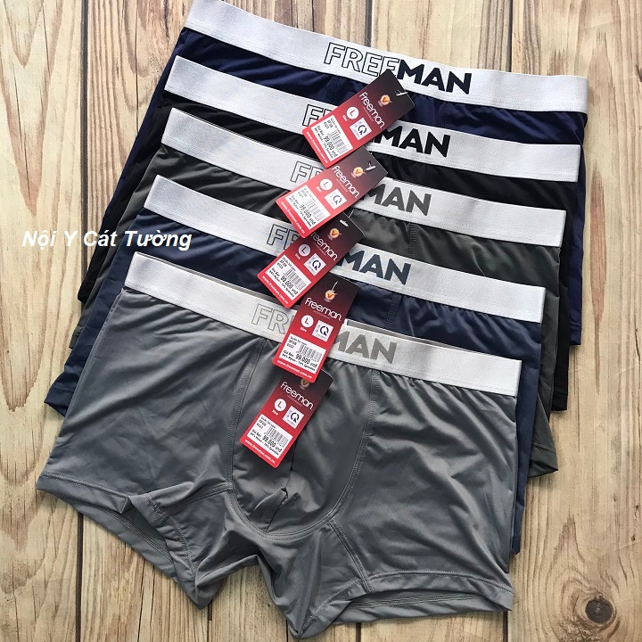 Quần Lót Nam Dạng Đùi Thun Lạnh FREEMAN Boxer ( giao màu ngẫu nhiên ...