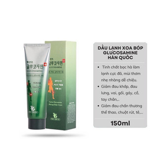 Dầu Lạnh Xanh Glucosamine Hàn Quốc, Tuýp 150ml
