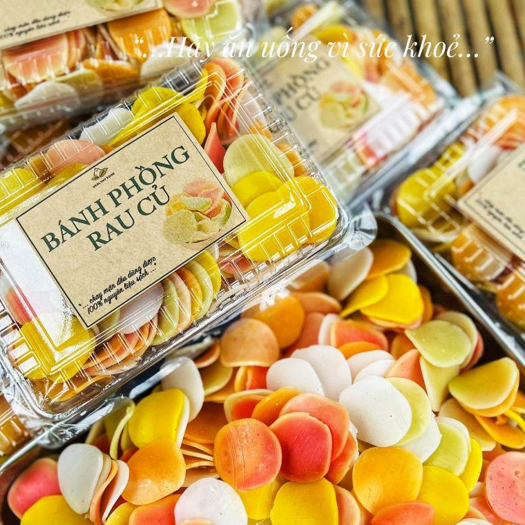 Bánh Phồng Tôm Rau Củ Quả Tự Nhiên 500GR | Shopee Việt Nam