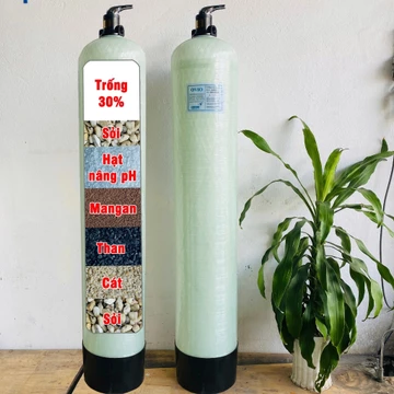 Trọn bộ lọc nước tổng gia đình cột lọc composite 1054