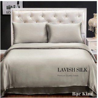 [Best Seller]Bộ   Ga Gối  Lụa LS Lavish Silk Cao Cấp Mát Lạnh Hàng Loại 1 – Chart chọn màu