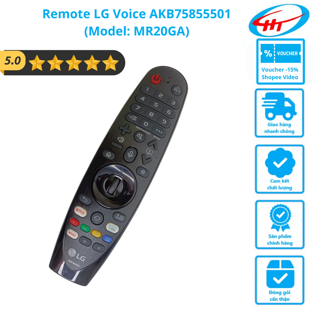 Telecomando Sostutivo Compatibile Con LG Smart TV Voice Magic Remote Con Funzione Puntatore Vocale Per LG TVs UHD OLED QNED - Foto 2