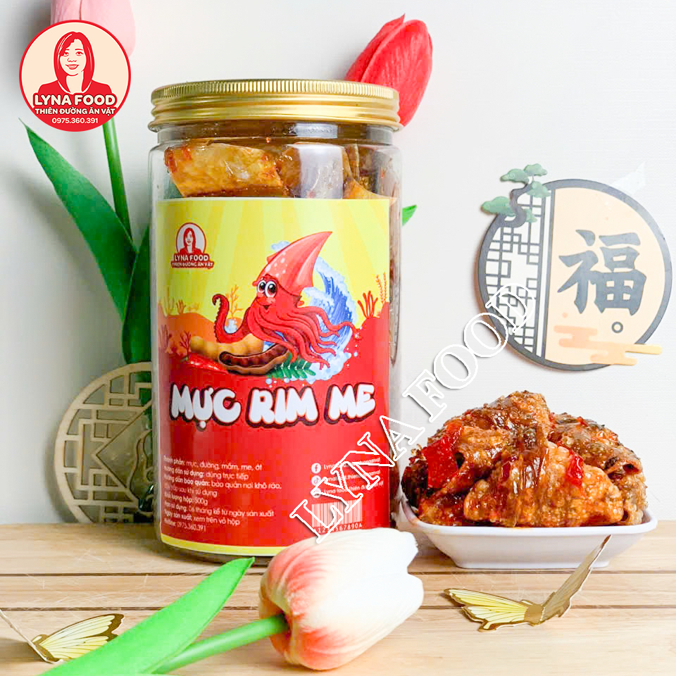 Mực Rim Me (Siêu ngon bá cháy) - Chua chua & cay cay- Ăn vặt cao cấp ...