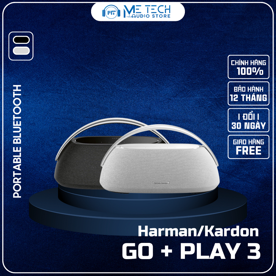 (New 2024) - Loa Bluetooth không dây Harman/Kardon HK Go Play 3 - Hàng ...