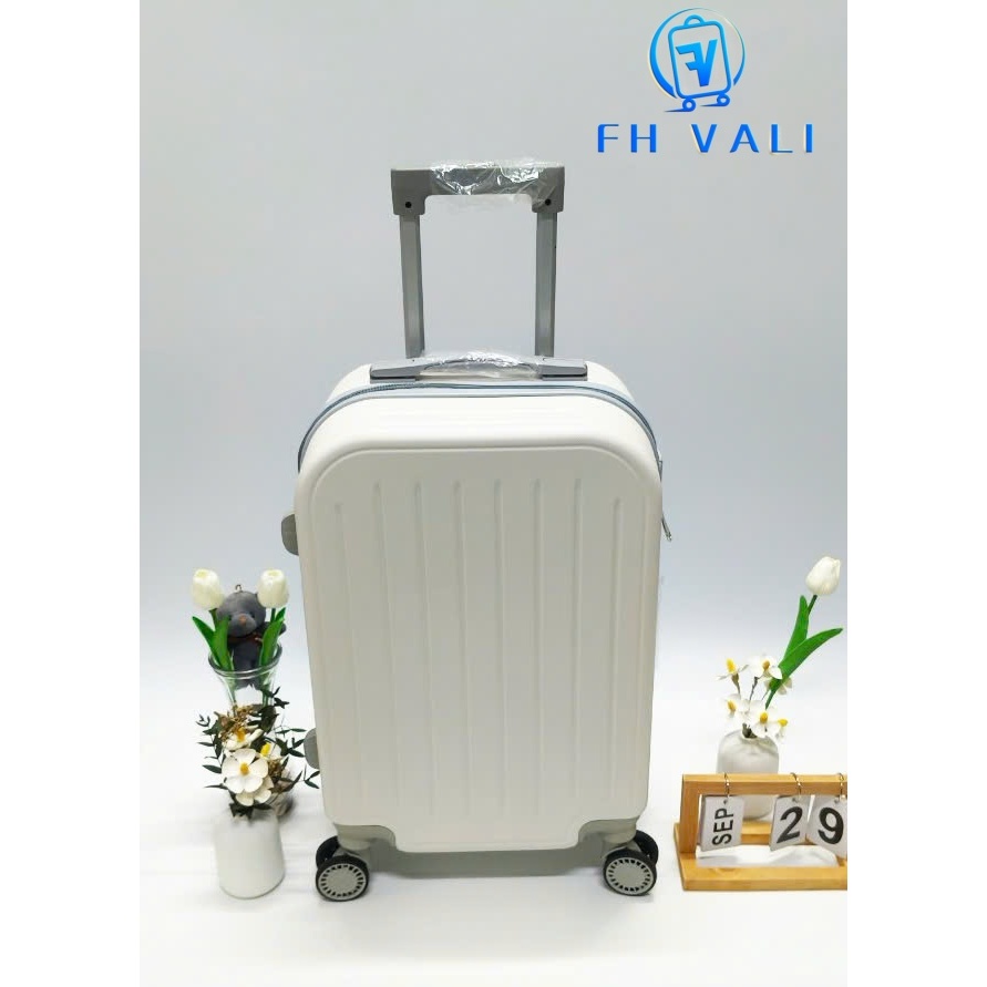 Product image Vali, loại doanh nhân, bánh xe rời, size 20, size 24, unisex, giảm giá, khóa kéo cao cấp, khung nhôm, chống trầy xước 1