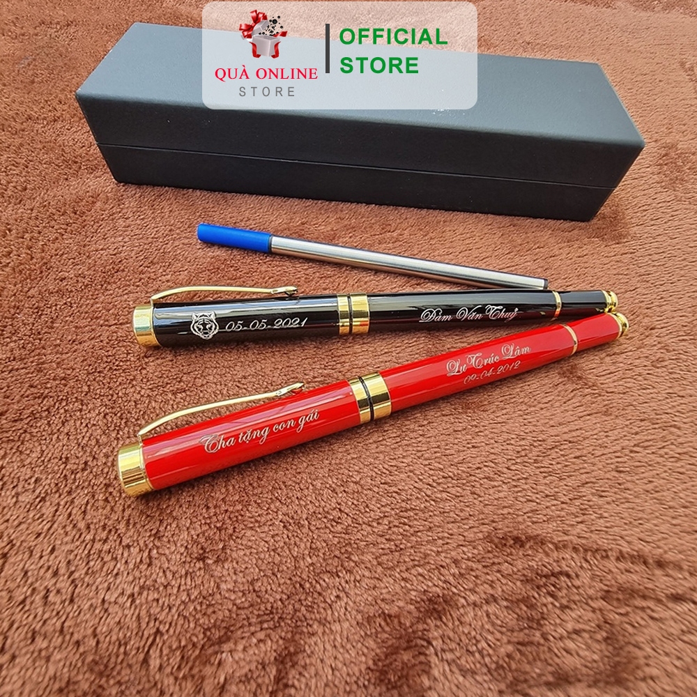 BÚT KÝ KHẮC TÊN CAO CẤP [BÚT KHẮC TÊN LOGO THƯƠNG HIỆU] [RẺ VÔ ĐỊCH] [TẶNG HỘP BÚT]
