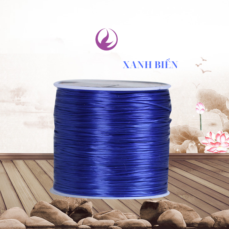Dây cước xâu vòng KATEDA , xâu vòng gỗ , vòng đá , chất liệu Thun co dãn tốt