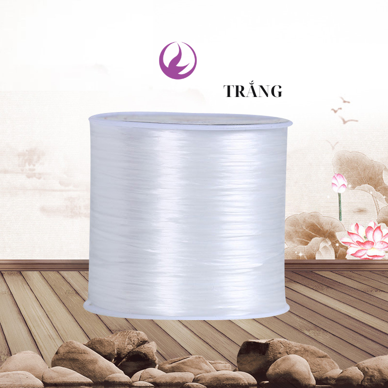 Dây cước xâu vòng KATEDA , xâu vòng gỗ , vòng đá , chất liệu Thun co dãn tốt