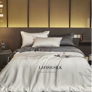 [Best Seller]Bộ Ga Gối Lụa Mix Màu LS Lavish Silk Cao Cấp Mát Lạnh Hàng Loại 1 – Chart chọn màu Phối