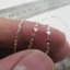 Dây chuyền bạc nữ TLEE hoa kép rời bạc TLEE JEWELRY D0189