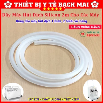Dây Silicon Thay Thế Cho Máy Hút Dịch 1 Bình, 2 Bình Các Hãng - Dây Máy Hút Dịch 1M, 2M