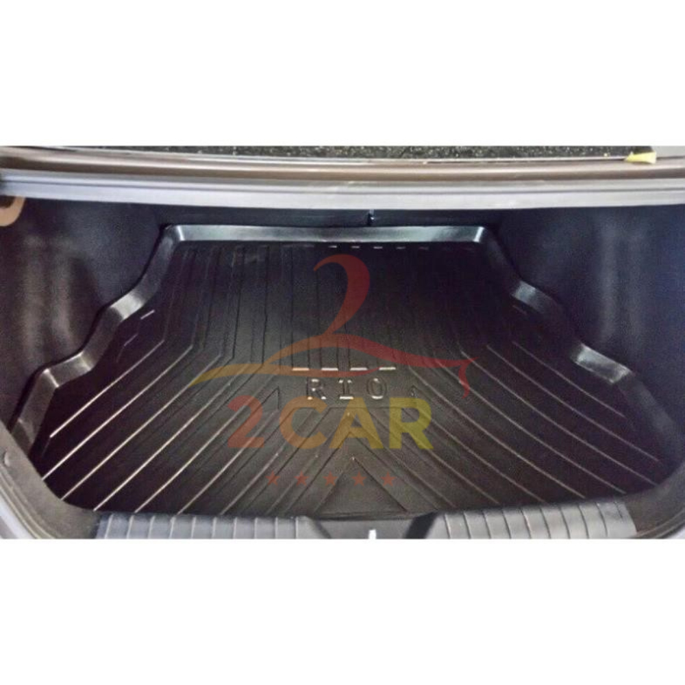 LÓT CỐP nhựa dẻo xe KIA RIO sedan 2014 - 2025 Hàng không mùi, không thấm nước, dễ vệ sinh