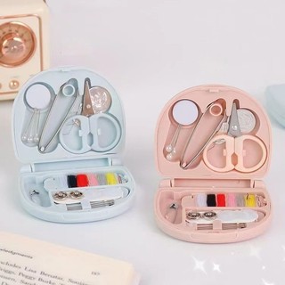 Hộp Kim Chỉ Đa Năng Tiện Dụng.  Bộ Dụng Cụ Kim Chỉ May Vá Mini Bỏ Túi Du Lịch