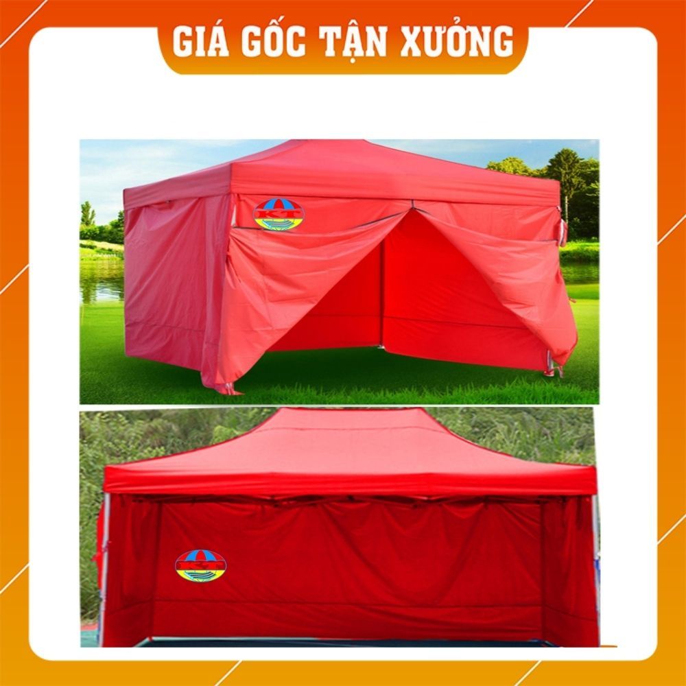 Tấm Bạt Quây Vải, Phủ Nhà Lều Bạt Di Động 3M x 6M Che Mưa, Che Nắng Xung Quanh (Không Bao Gồm Khung Và Bạt Mái)