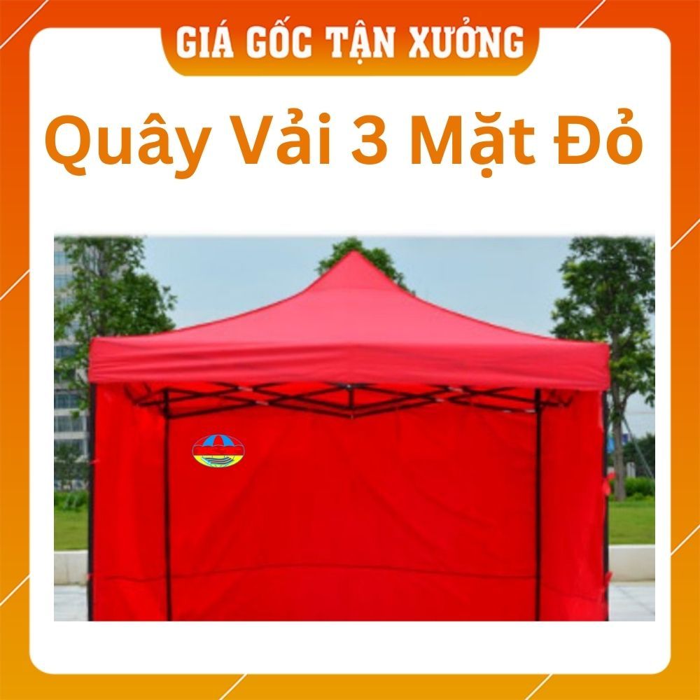 Tấm Bạt Quây Vải, Phủ Nhà Lều Bạt Di Động 3M x 6M Che Mưa, Che Nắng Xung Quanh (Không Bao Gồm Khung Và Bạt Mái)