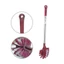 Cây cọ tolet bồn cầu đầu vòng, cán inox cao cấp - đa năng, tiện dụng