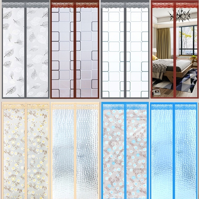 Rèm Cửa Ngăn Lạnh Điều Hòa Rèm Cửa Nam Châm Chống Muỗi Chống Thấm Nước Rèm Nhà Tắm Chống Thấm Nước Nhựa EVA Pabaro