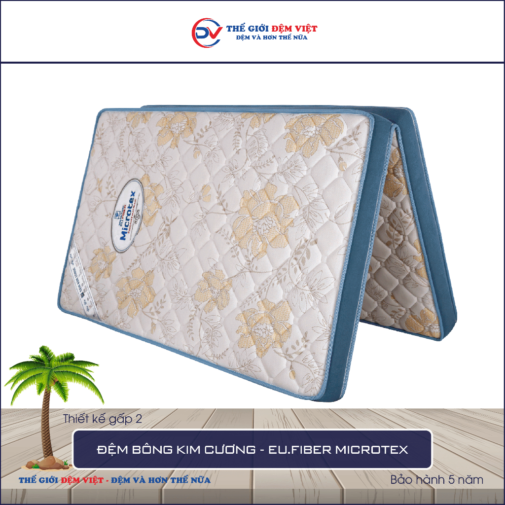 [FREE SHIP] ĐỆM BÔNG KIM CƯƠNG EU.FIBER MICROTEX - Dày 14cm - HÀNG ...
