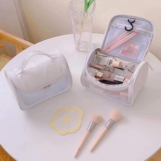 Túi WASHBAG thế hệ mới , dạng hộp , có nắp khóa đựng mỹ phẩm sang trọng và tiện lợi