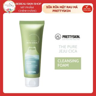 Sữa Rửa Mặt Rau Má Jeju Pretty Skin - Dành Cho Da Dầu Mụn, kiềm dầu, se khít lỗ chân lông, ngăn ngừa mụn, giảm thâm