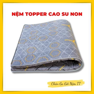 Nệm Topper Cao Su Non Mút Foam Tổng Hợp 5cm ( Có Sai Lệch ) Đủ Kích Thước - Nệm Văn Phòng, Ký Túc Xá