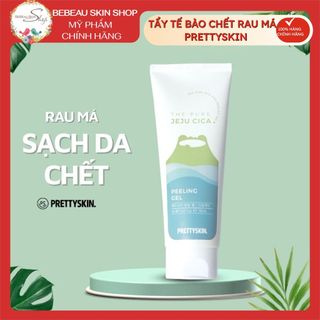 Tẩy Da Chết Pretty Skin The Pure Jeju Cica Peeling Gel 150ml Rau Má Nhẹ Dịu Dạng Gel - Bebeau