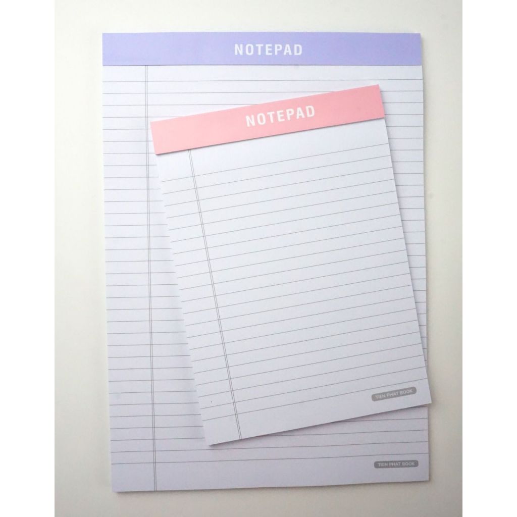 Sổ Notepad 100tr 70Gsm KẺ NGANG TIẾN PHÁT | Shopee Việt Nam