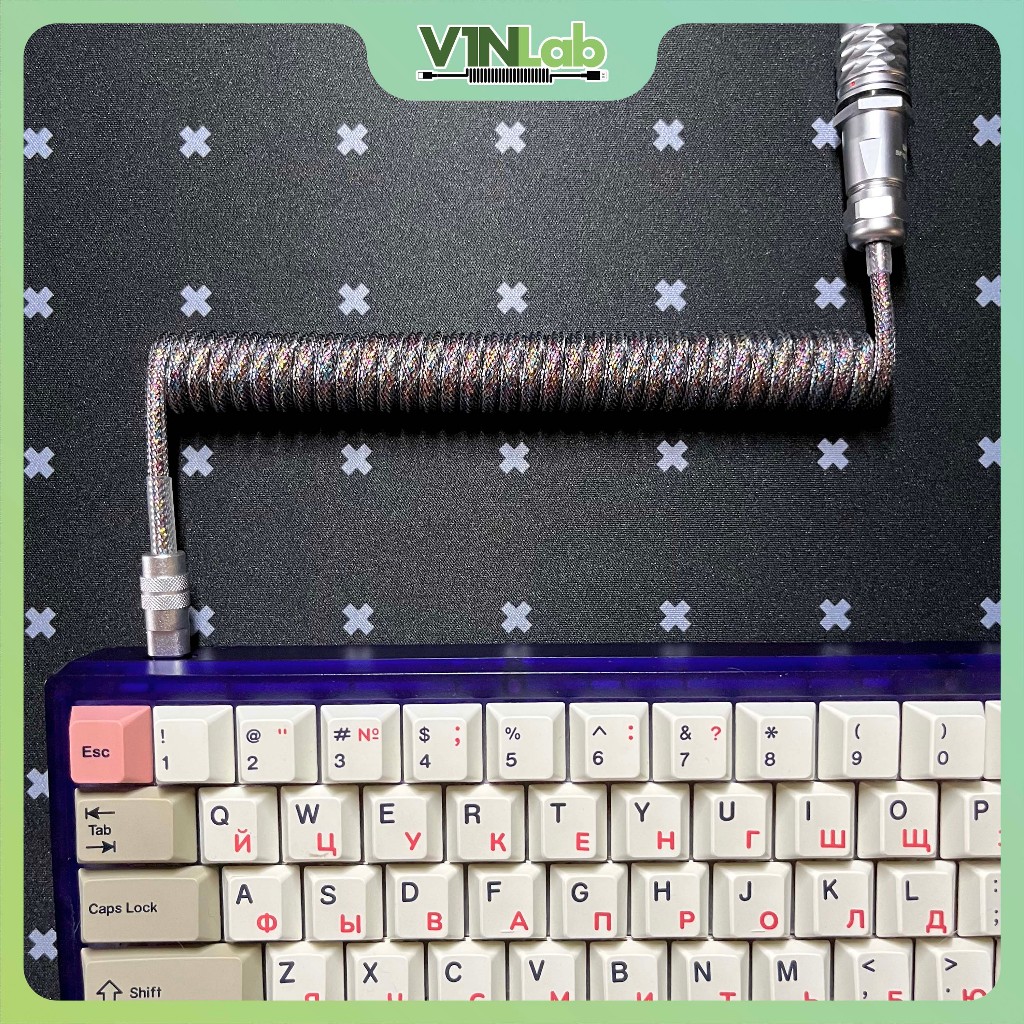 [Galaxy] Dây cáp custom handmade Type-C cho bàn phím cơ /Custom type-C ...