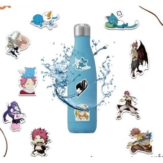 Set combo 50 miếng dán sticker hoạt hình anime Hội pháp sư Fairy Tail chống thấm nước dán nón mũ bảo hiểm laptop vali sổ