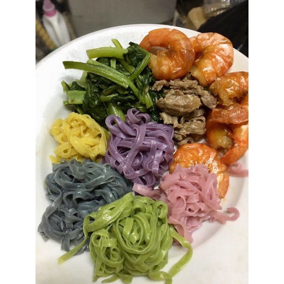 Phở gạo rau củ ăn liền hữu cơ cho bé ăn dặm HT FOODS 350gr