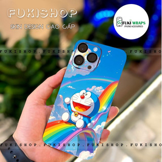 Tấm dán Skin / Ốp lưng Mặt sau Doremon MS017 Dành cho 15 pro max , 14 pro max , 13 pro max , 12 pro max - Fukishop