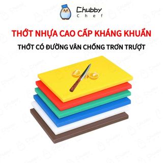 Thớt nhựa kháng khuẩn 99.9% PE loại dày 2cm thớt nguyên khối dạng lưới chống trượt tấm thớt nhựa thớt nhựa cao cấp