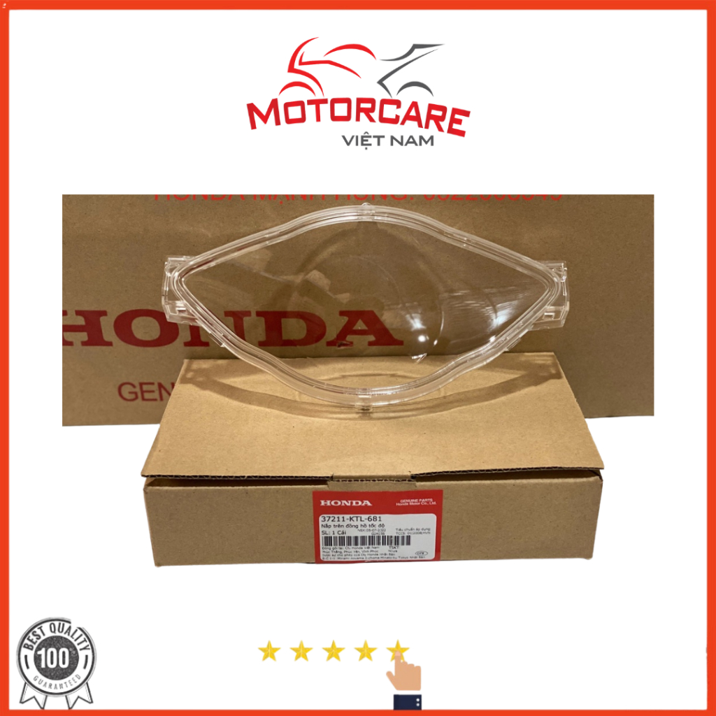 Nắp trên đồng hồ tốc độ | kính đồng hồ Wave A100, S100 chính hãng Honda ...