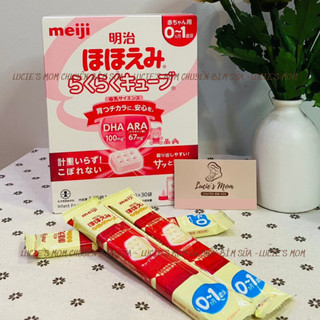 [Lẻ 5 Thanh] Sữa Meiji Nội Địa Nhật Dạng Thanh Số 0 (27g x 30) Cho Bé 0 ->1 Tuổi - Lucie's Mom