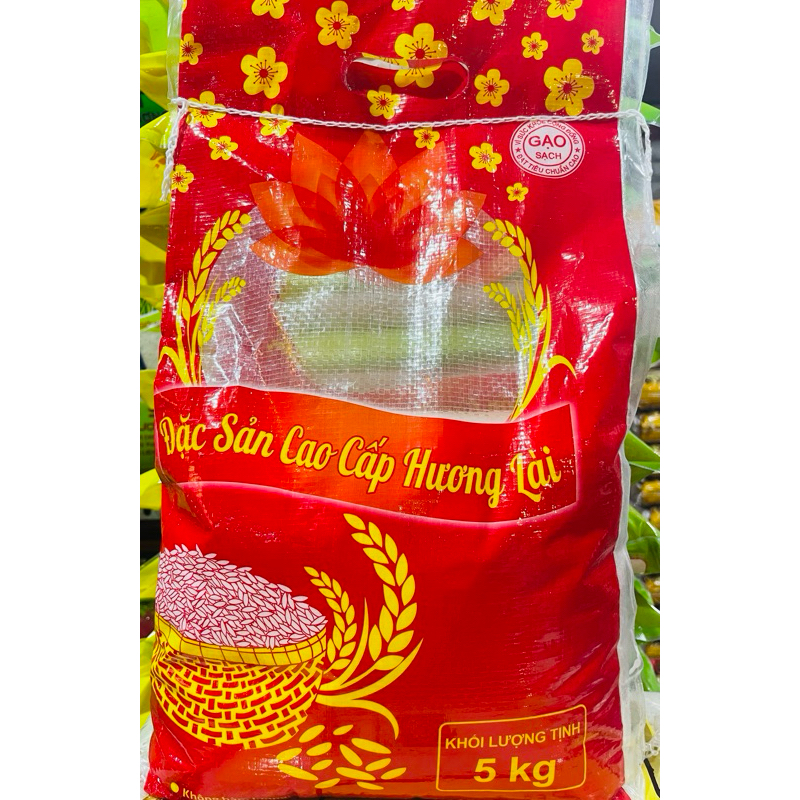 Gạo Hương Lài Loại 1 (Dẻo Mềm ,Thơm Cơm ,Túi 5KÝ )