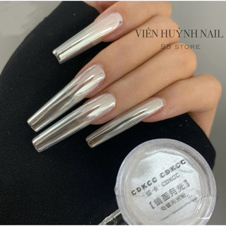 Bột tráng gương inox bạc ánh trăng cao cấp nhập khẩu - tráng gương bạc CDKCC siêu sáng chính hãng