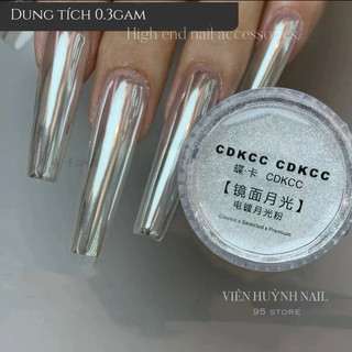 Bột tráng gương inox bạc ánh trăng cao cấp nhập khẩu - tráng gương bạc CDKCC siêu sáng chính hãng