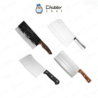 Dao chặt xương Bốn phong cách dao thái thịt thép không gỉ lưỡi dao siêu bén với công nghệ sản xuất nhiệt chân không