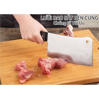 Dao chặt xương Bốn phong cách dao thái thịt thép không gỉ lưỡi dao siêu bén với công nghệ sản xuất nhiệt chân không