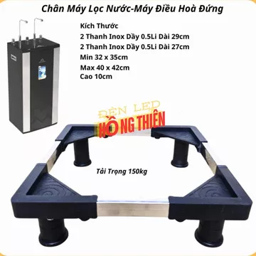 CHÂN MÁY LỌC NƯỚC - TỦ LẠNH NHỎ LOA ĐỨNG ĐA NĂNG INOX-TP3645