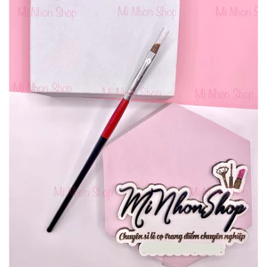 Cây cọ đỏ đen vẽ gel eyeliner , kẻ mắt siêu mảnh đầu xéo quốc dân hàng loại đẹp mảnh
