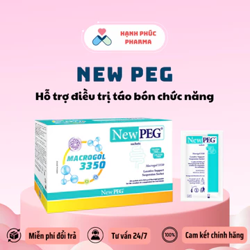NEW PEG - Lựa chọn đầu tay hỗ trợ táo bón chức năng