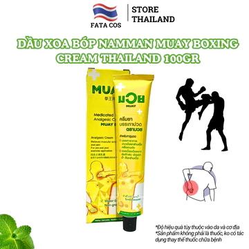 Dầu xoa bóp thái lan, dầu xoa bóp manman muay 100gr Fata co's, xoa bóp muay