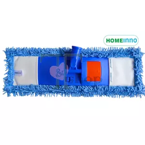 Bản Nhựa Và Tấm Lau Kiểu Cài 40cm Homeinno