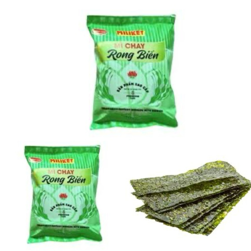 Mì chay rong biển cao cấp Miliket gói 75gr | Shopee Việt Nam