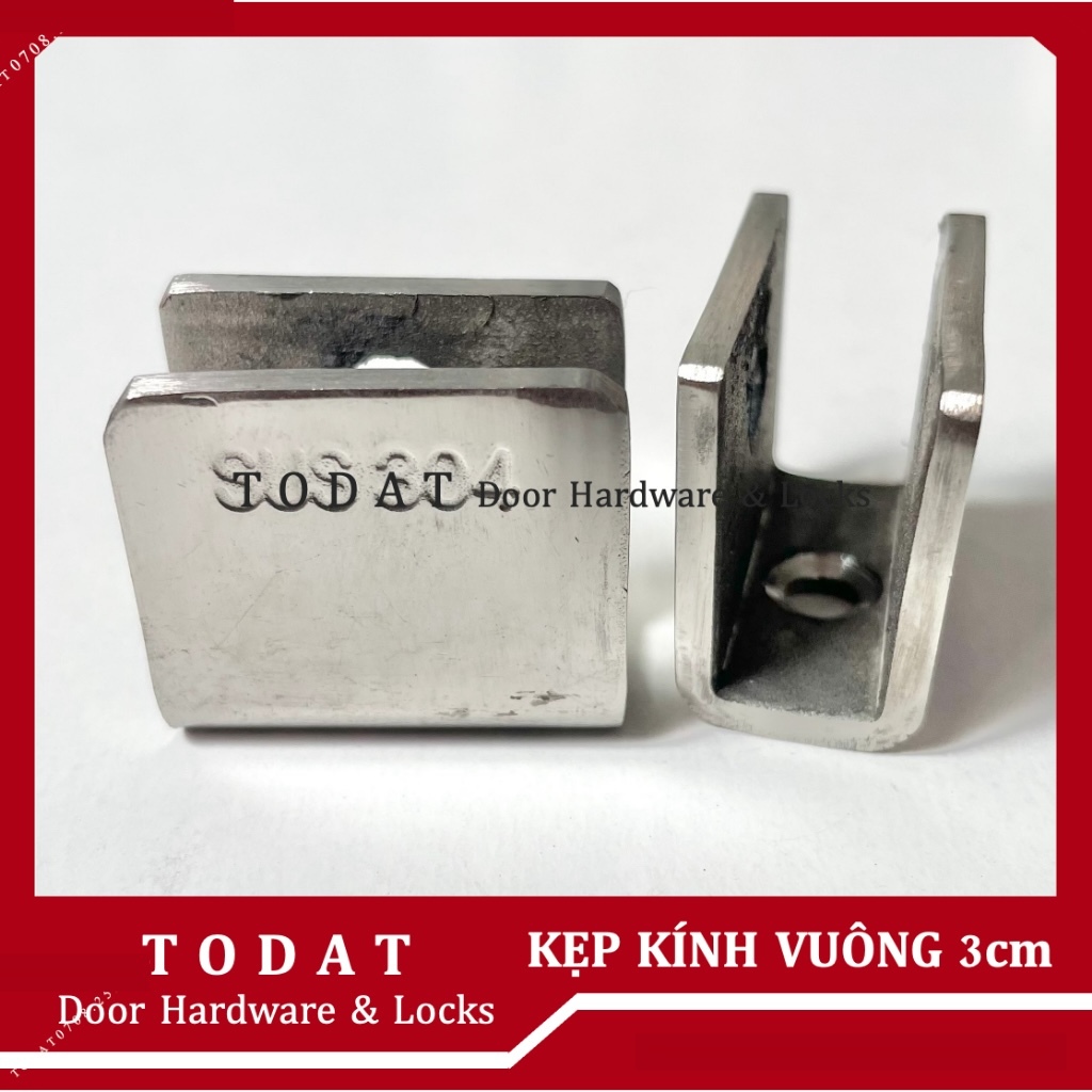 Kẹp kính vuông U inox 304 nhỏ (kính 8-12mm) | Shopee Việt Nam