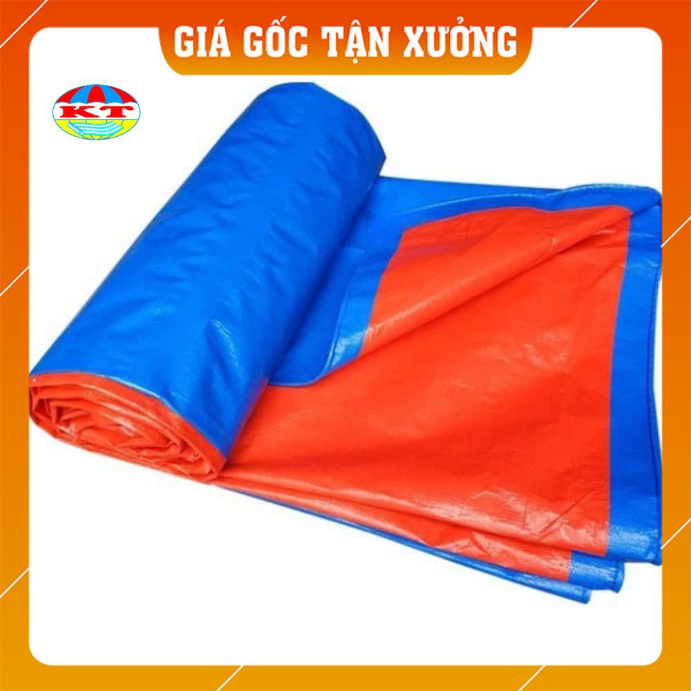 Tấm Bạt Xạm Cam May Sẵn Kích Thước 2MX4M, 2M,5M (Có may viền đóng khuya 4 góc)