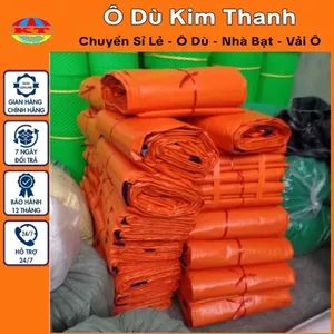 Tấm Bạt Xạm Cam May Sẵn Kích Thước 2MX4M, 2M,5M (Có may viền đóng khuya 4 góc)