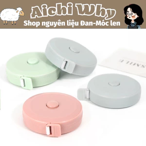 Thước dây tự rút cuộn mini tiện dụng